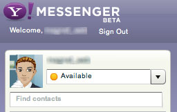 Yahoo! Web Messenger